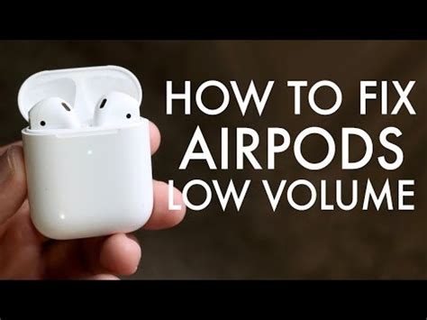 AirPods leak sound and volume is very low